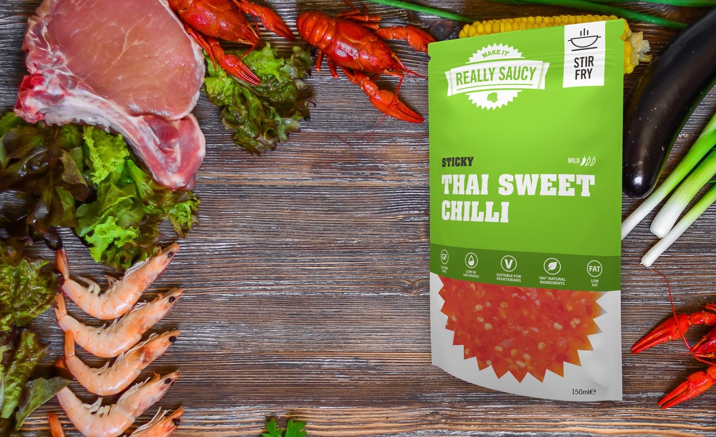 Honed, Sweet Thai Chilli pouch