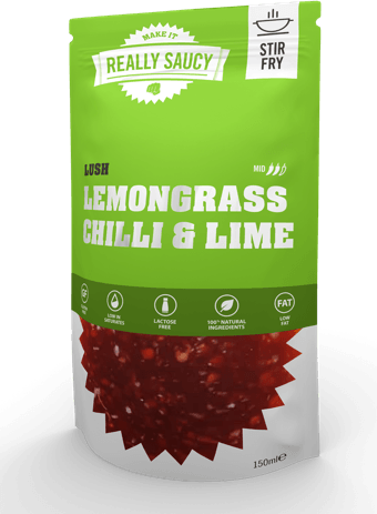 Lush Lemongrass, Chilli & Lime sauce pouch