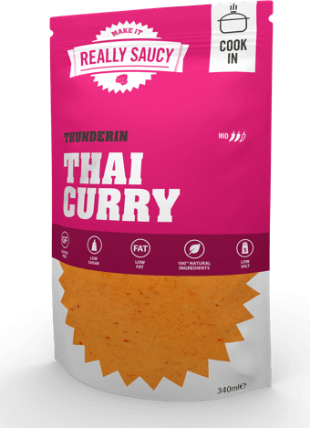 Thunderin' Thai Curry sauce pouch