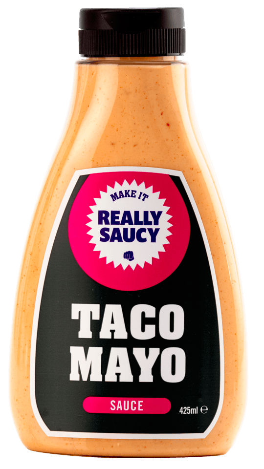 Make it Really Saucy Taco Mayo retail bottle shot